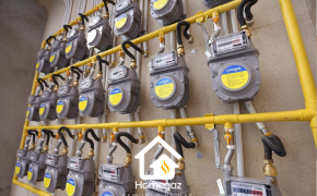 Quadro de Medidores de gás encanado. Quadro de Medidores de gás encanado.